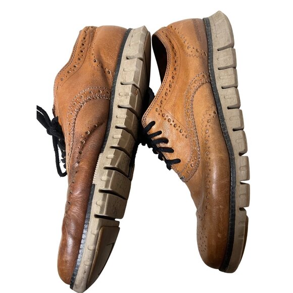 Cole Haan Mens Zerogrand Wing OX Leather Oxford Shoe Size 9 1/2M - Picture 12 of 14